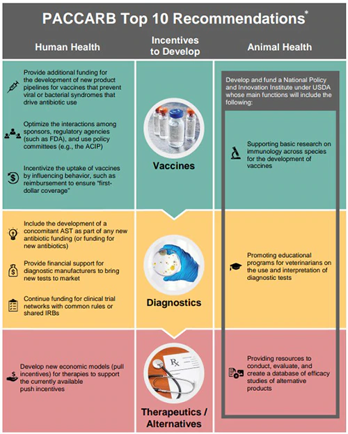 PACCARB Top 10 Recommendations Graphic